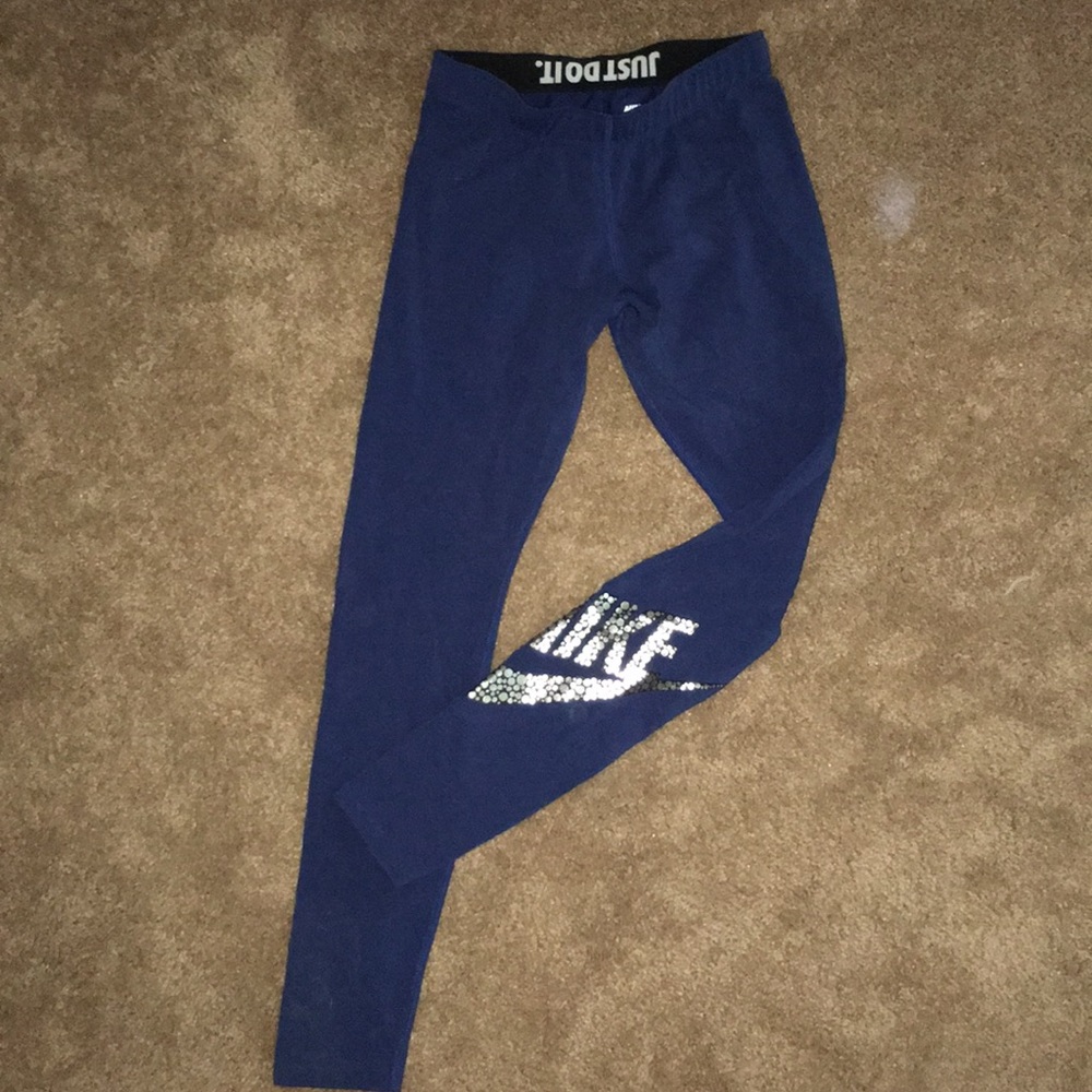 Nike Blue Leggings